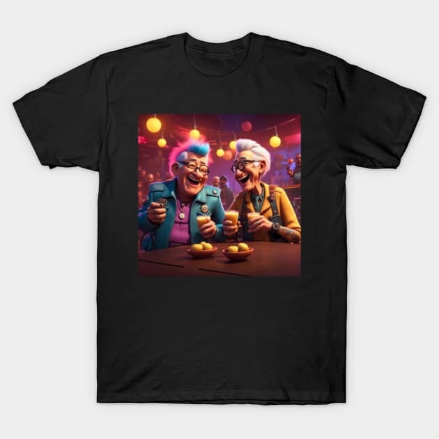 ROUGHNECK FRIENDS T-Shirt by ROUGHNECK 1991